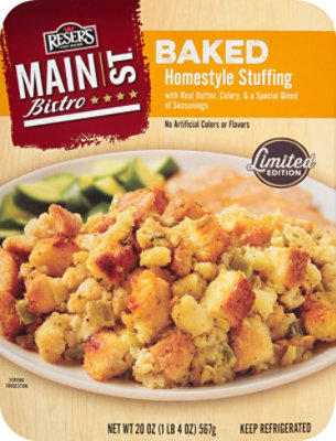 Resers Main St. Bistro Stuffing Homestyle - 20 Oz