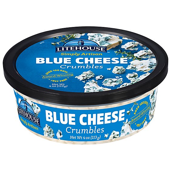 Litehouse Simply Artisan Blue Cheese Crumbles - 4 Oz.