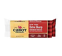 Cabot Cheese Cheddar Aged New York Extra Sharp - 8 Oz