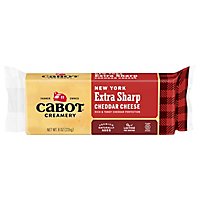 Cabot Cheese Cheddar Aged New York Extra Sharp - 8 Oz - Image 1