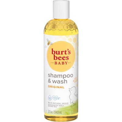 Burt's Bees Original Tear Free Pediatrician Tested Baby Shampoo and Wash - 12 Fl. Oz. - Image 1