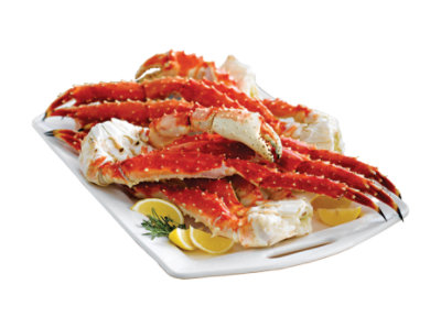 Seafood Counter Crab King Alaskan Leg & Claw 9-12 Frozen - 1.00 LB