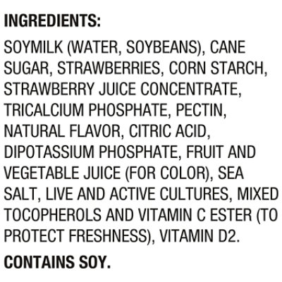 Silk Strawberry Soy Milk Yogurt Alternative - 5.3 Fl. Oz. - Image 4