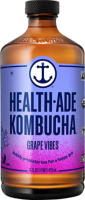 Health-Ade Kombucha California Grape - 16 Fl. Oz. - Image 2