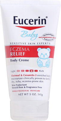 Eucerin Baby Body Creme Eczema Relief - 5 Oz - Image 2