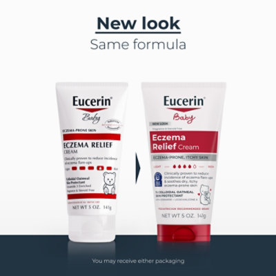 Eucerin Baby Body Creme Eczema Relief - 5 Oz - Image 2