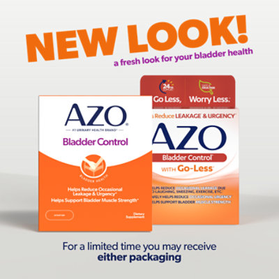 AZO Reduce Urgency and Leakage Bladder Control Supplement Capsule - 54 Count - Image 4