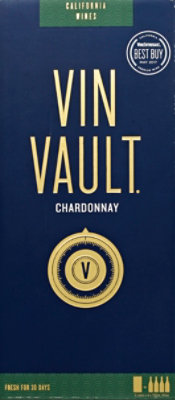 Vin Vault Chardonnay White Box Wine - 3 Liter - Image 3