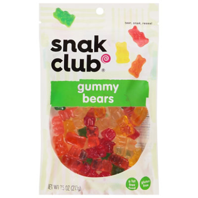 Snak Club Premium Pack Gummy Bears - 7.5 Oz - Image 3