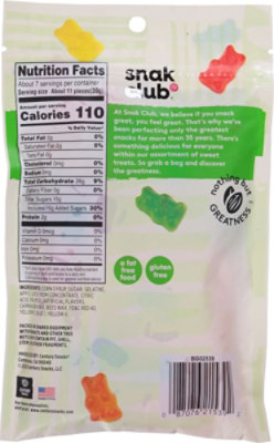 Snak Club Premium Pack Gummy Bears - 7.5 Oz - Image 6