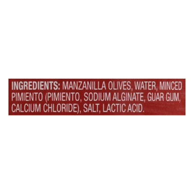 Signature SELECT Olives Manzanilla Stuffed With Pimiento Jar - 14 Oz - Image 4