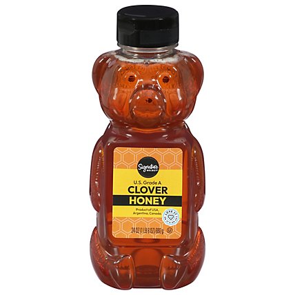 Signature SELECT Honey Clover Squeeze Bear - 24 Oz - Image 3