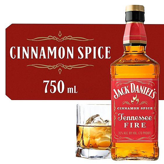 Jack Daniel's Specialty Tennessee Fire Whiskey 70 Proof Bottle - 750 Ml