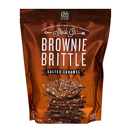 Brownie Brittle Brittle Salted Caramel - 14 Oz - Image 1