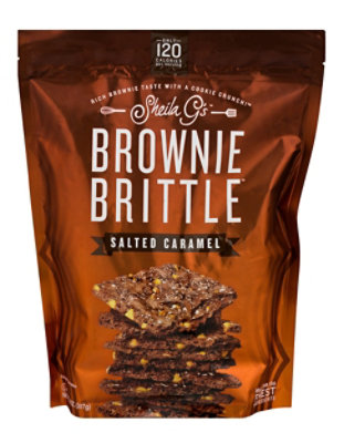 Brownie Brittle Brittle Salted Caramel - 14 Oz