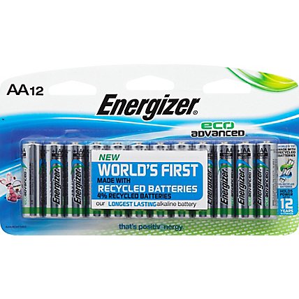Energizer Batteries Eco Advanced AA - 12 Package - Image 2