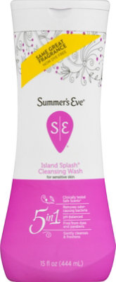 Summers Eve Cleansing Wash for Sensitive Skin Island Splash - 15 Fl. Oz. - Image 2