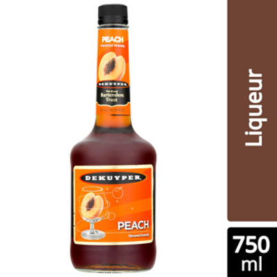 DeKuyper Brandy Peach - 750 Ml - Image 1