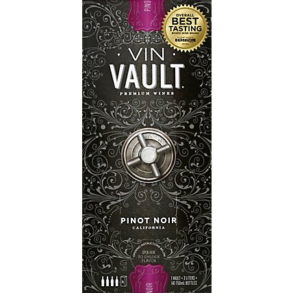Vin Vault Pinot Noir Red Box Wine - 3 Liter - Image 2