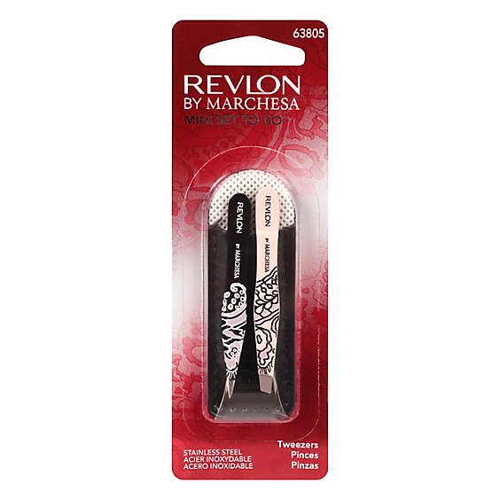 Revlon Tweezer Mini Set To Go - Each