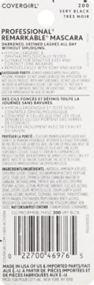 COVERGIRL Professional Remarkable Very Black 200 Mascara - 0.3 Fl. Oz. - Image 2