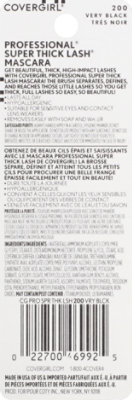 COVERGIRL Professional Super Thick Lash Very Black 200 Mascara - 0.3 Fl. Oz. - Image 3