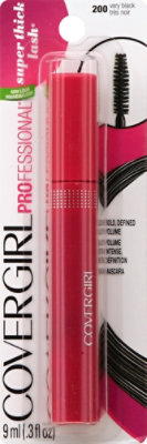 COVERGIRL Professional Super Thick Lash Very Black 200 Mascara - 0.3 Fl. Oz. - Image 2
