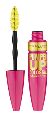 Maybelline Volum' Express Pumped Up! Colossal Washable Mascara Classic Black - 0.33 Fl. Oz. - Image 1