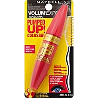 Maybelline Mascara Volum Express Pumped Up Colossal Glam Brown 215 - 0.33 Fl. Oz. - Image 2