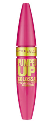 Maybelline Volum' Express Pumped Up! Colossal Waterproof Mascara Classic Black - 0.32 Fl. Oz. - Image 1