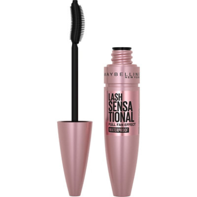 Maybelline Lash Sensational Very Black Waterproof Mascara - 0.3 Oz - Image 1