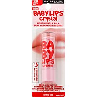 Maybelline Baby Lips Crystal Lip Balm Moisturizing Crystal Kiss 130 - 0.15 Oz - Image 2