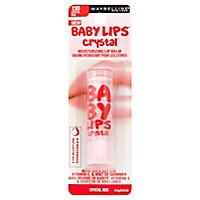 Maybelline Baby Lips Crystal Lip Balm Moisturizing Crystal Kiss 130 - 0.15 Oz - Image 1