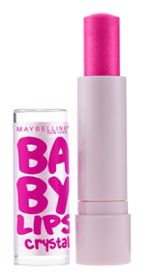 Maybelline Baby Lips Crystal Moisturizing Lip Balm Pink Quartz - 0.15 Oz - Image 1