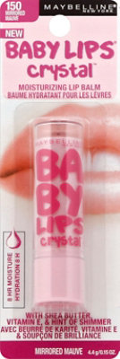 Maybelline Baby Lips Crystal Mirror Mauve Moisturizing Lip Balm - 0.15 Oz - Image 2