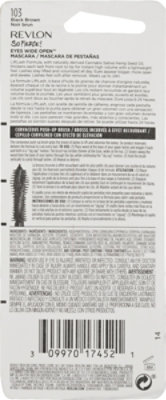 Maybelline Mascara Volum Express The Falsies Big Eyes Rebel Black 207 - 0.3 Fl. Oz. - Image 4
