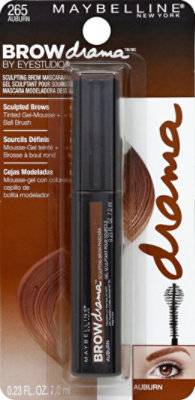Maybelline Eyebrow Brow Drama By Eye Studio Auburn 265 - 0.43 Fl. Oz. - Image 2