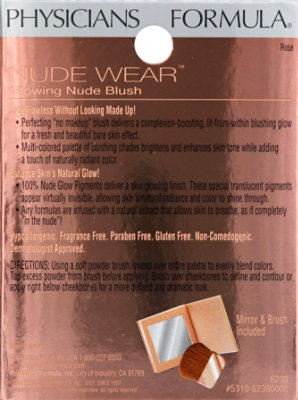 Physicians Formula Nude Wear Blush Rose 6238 - 0.17 Oz - Image 3