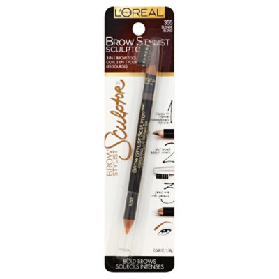 LOreal Brow Stylist Sculptor Brow Tool 3-in-1 Blonde 355 - Each