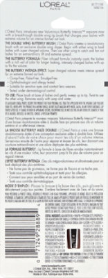 LOreal Mascara Voluminous Butterfly Intenza Blackest Black 380 - 0.25 Fl. Oz. - Image 3