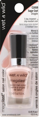 Wet N Wild Nail Polish MegaLast Salon Sugar Coat - 0.45 Oz - Image 2