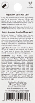 Wet N Wild Nail Polish MegaLast Salon Distrubia - 0.45 Oz - Image 3