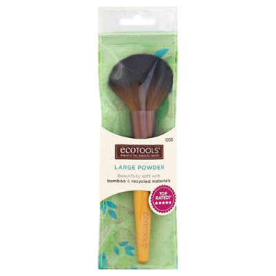 Ecotools Powder Brush Large 1200 - Each - Image 1