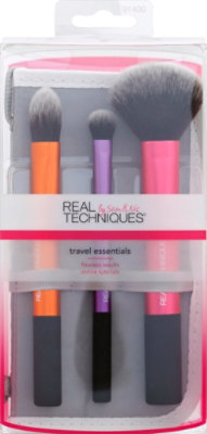 Real Techniques Travel Essentials Brush Makeup Set - Each - Image 2