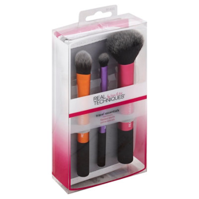 Real Techniques Travel Essentials Brush Makeup Set - Each