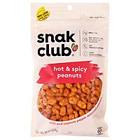 Snak Club Peanuts Hot & Spicy - 7.50 Oz - Image 1