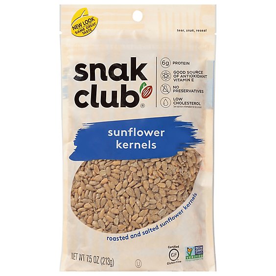 SnakClub Premium Pack Sunflower Kernels - 7.50 Oz