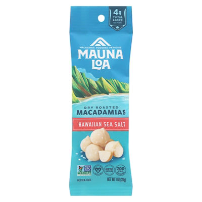 Mauna Loa Hawaiian Sea Salt Macadamias - 1 Oz