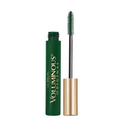 L'Oreal Paris Voluminous Original Deep Green Washable Bold Eye Mascara - 0.27 Oz - Image 1