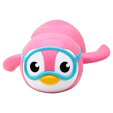 Munchkin Stuffed Toy Wind-Up Swimming Penguin - Each